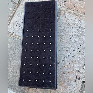 Stainless Steel Silver Nose Stud with Round Ball